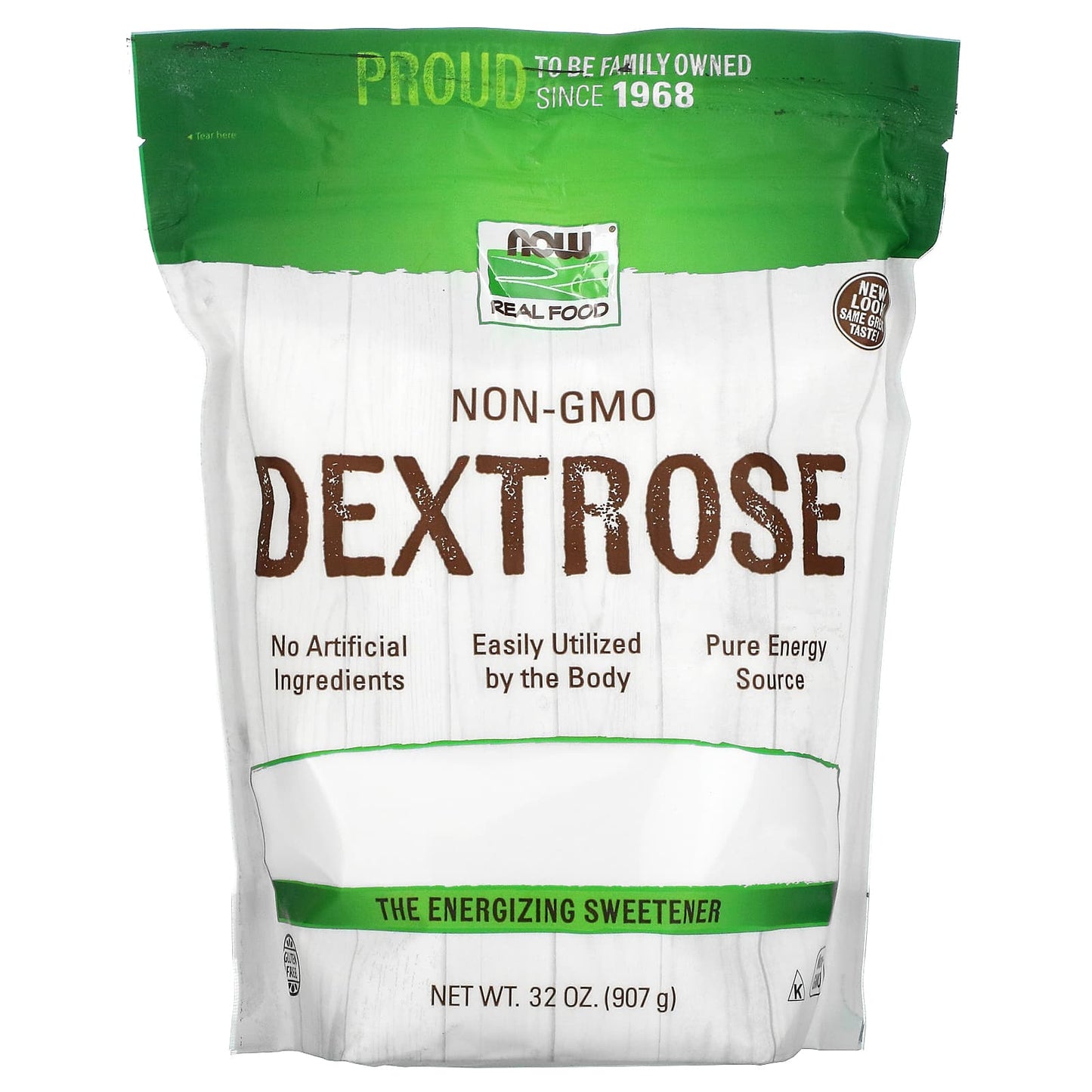 NOW Foods, Real Food, Dextrose, 32 oz (907 g) - Image 1
