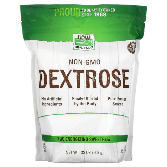 NOW Foods, Real Food, Dextrose, 32 oz (907 g) - Image 1