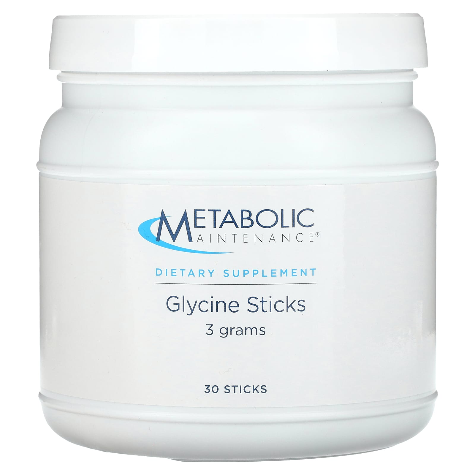 Metabolic Maintenance, Glycine Sticks, 30 Sticks, (3 g) Each - Image 1