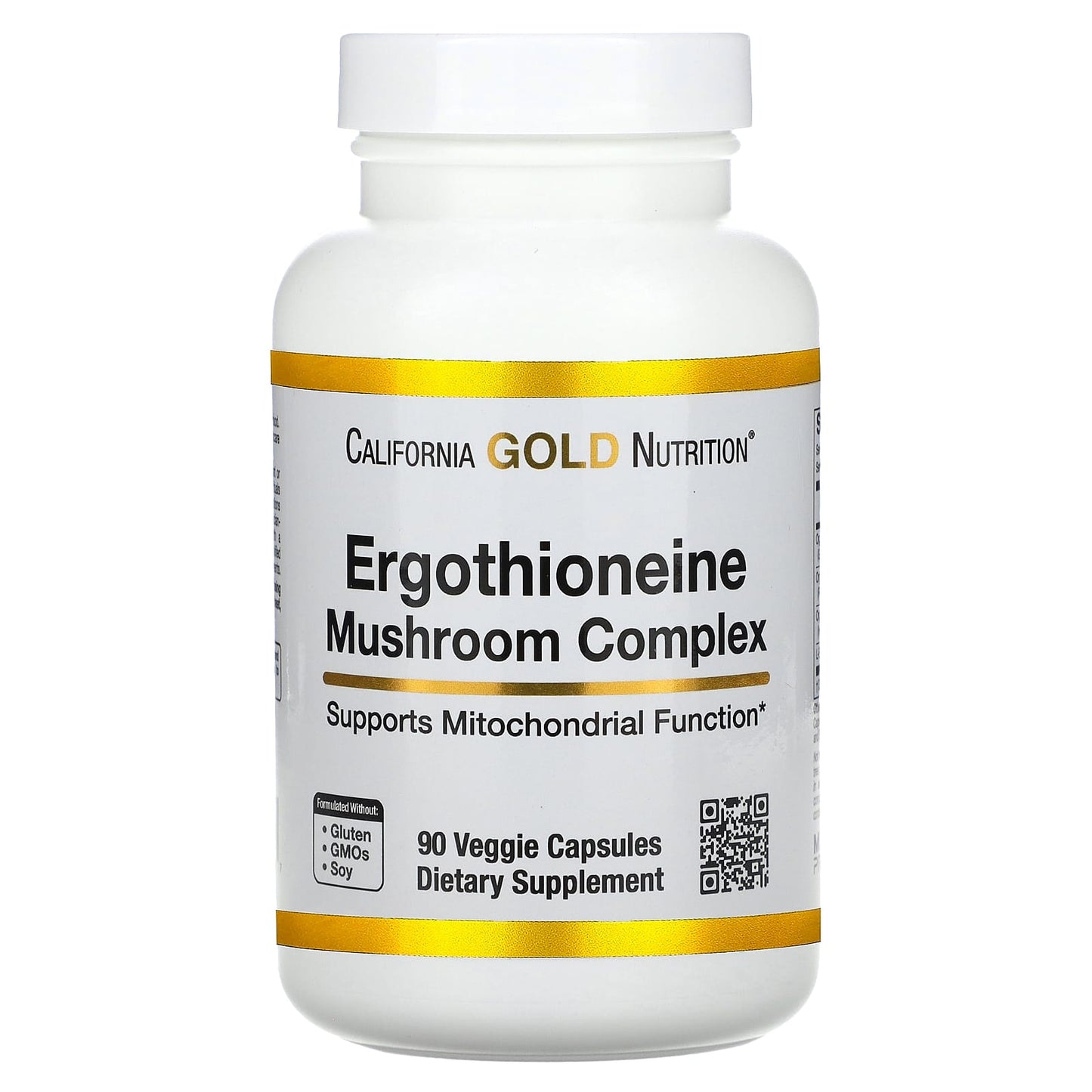 Boost Immunity & Cognitive Health with California Gold Nutrition Ergothioneine Complex - Image 1