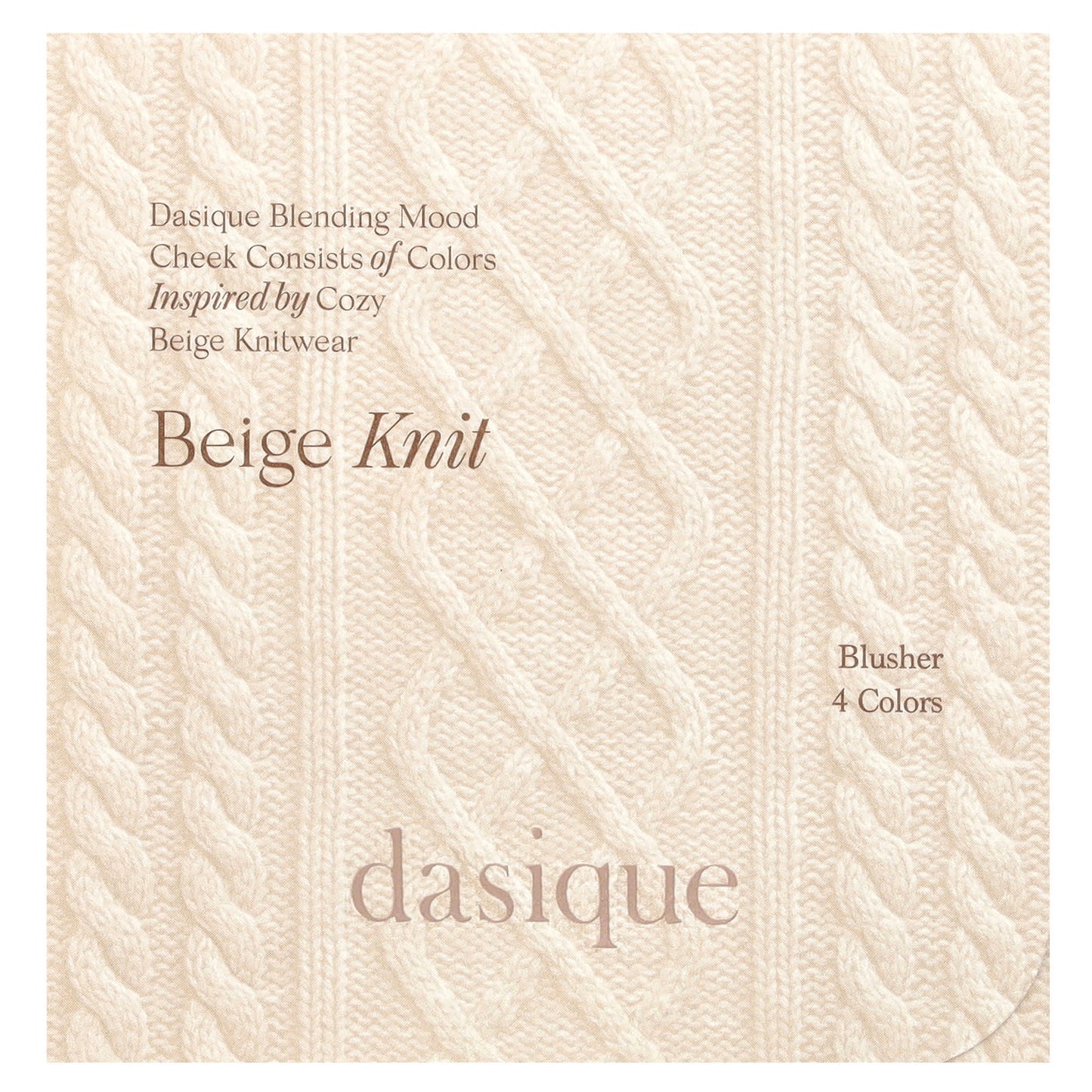 Dasique Blending Mood Cheek Palette - 4 Shades for Smooth, Flawless Skin - Image 2