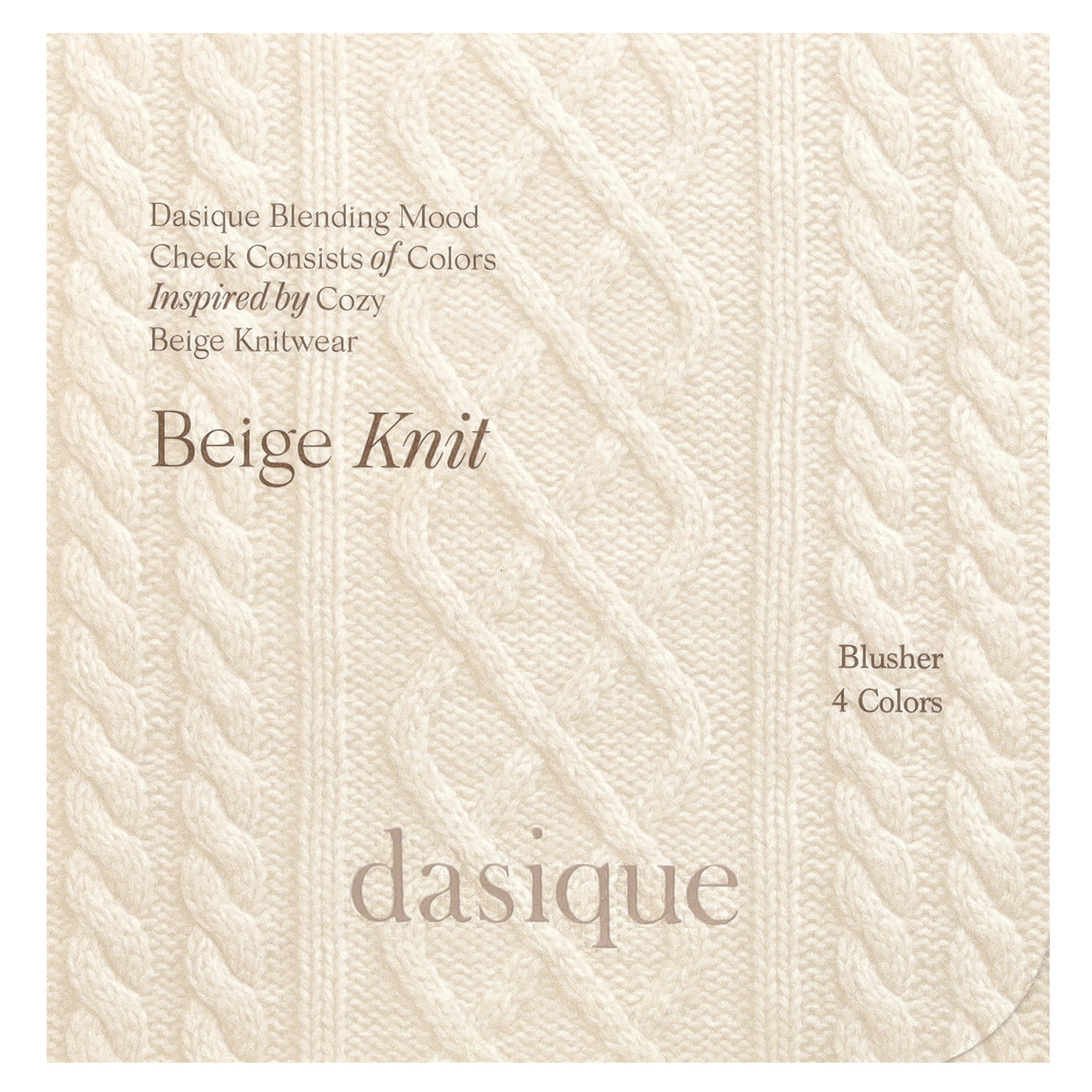 Dasique Blending Mood Cheek Palette - 4 Shades for Smooth, Flawless Skin - Image 2