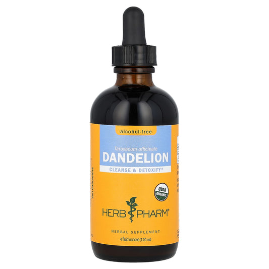 Dandelion Herbal Supplement by Herb Pharm - USDA Organic & Gluten Free - Image 1