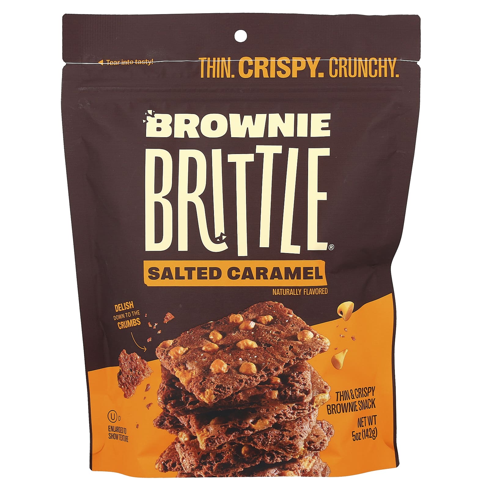 Sheila G's, Brownie Brittle®, Salted Caramel, 5 oz (142 g) - Image 1