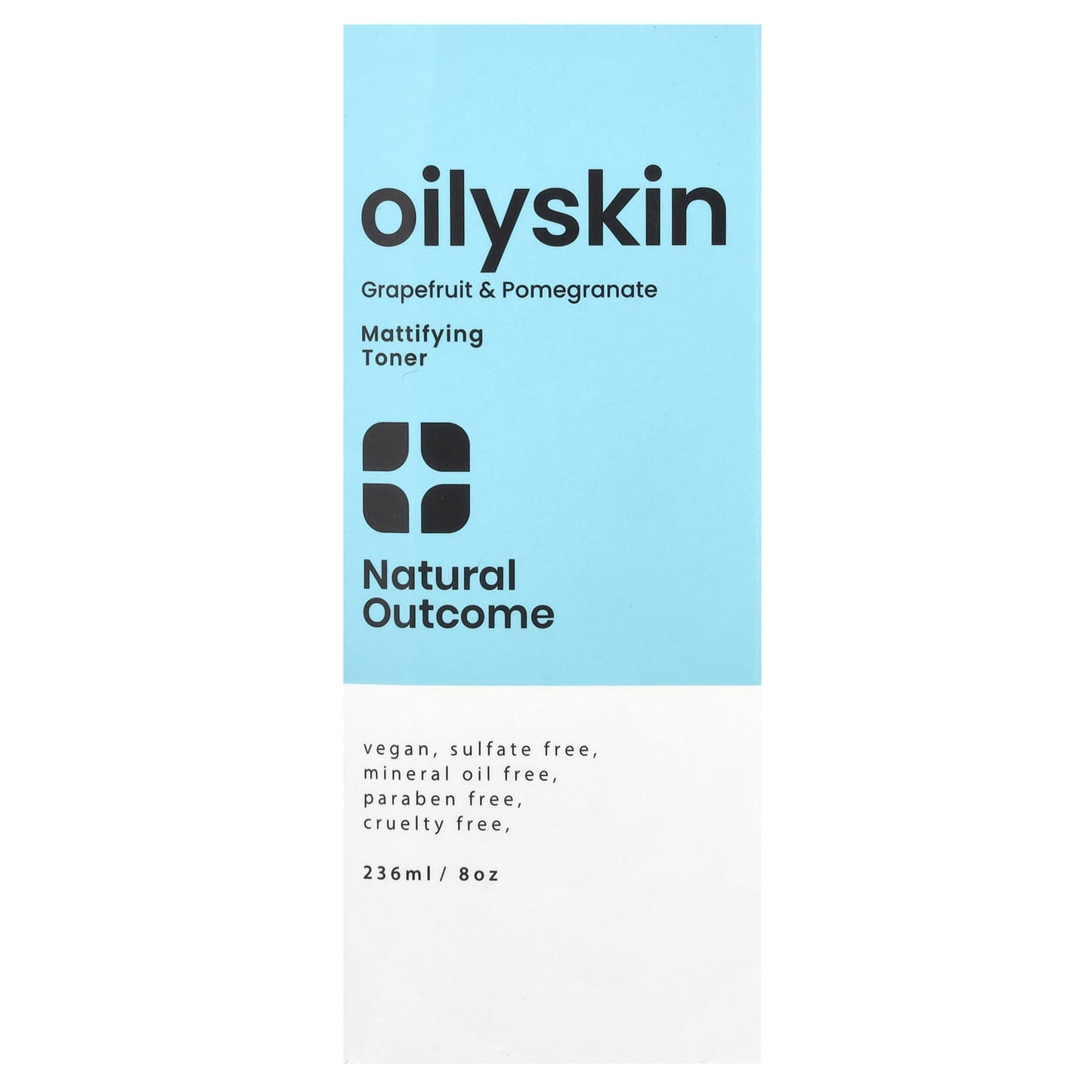 Natural Outcome, Oily Skin, Mattifying Toner, 8 oz (236 ml) - Image 2