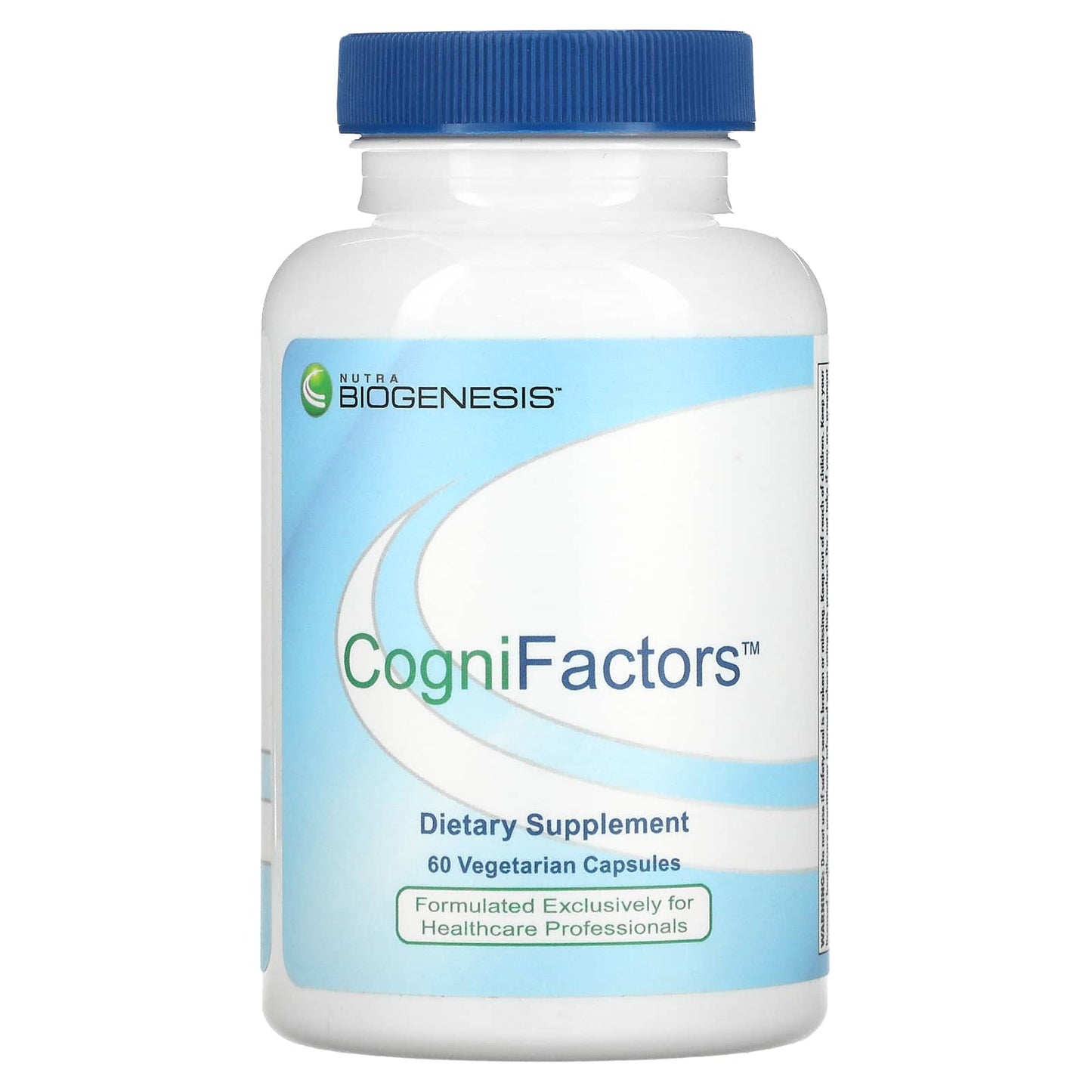Nutra BioGenesis, CogniFactors, 60 Vegetarian Capsules - Image 1