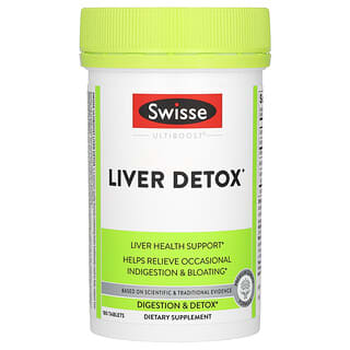 Swisse Ultiboost Liver Detox - 180 Tablets for Healthy Digestion
