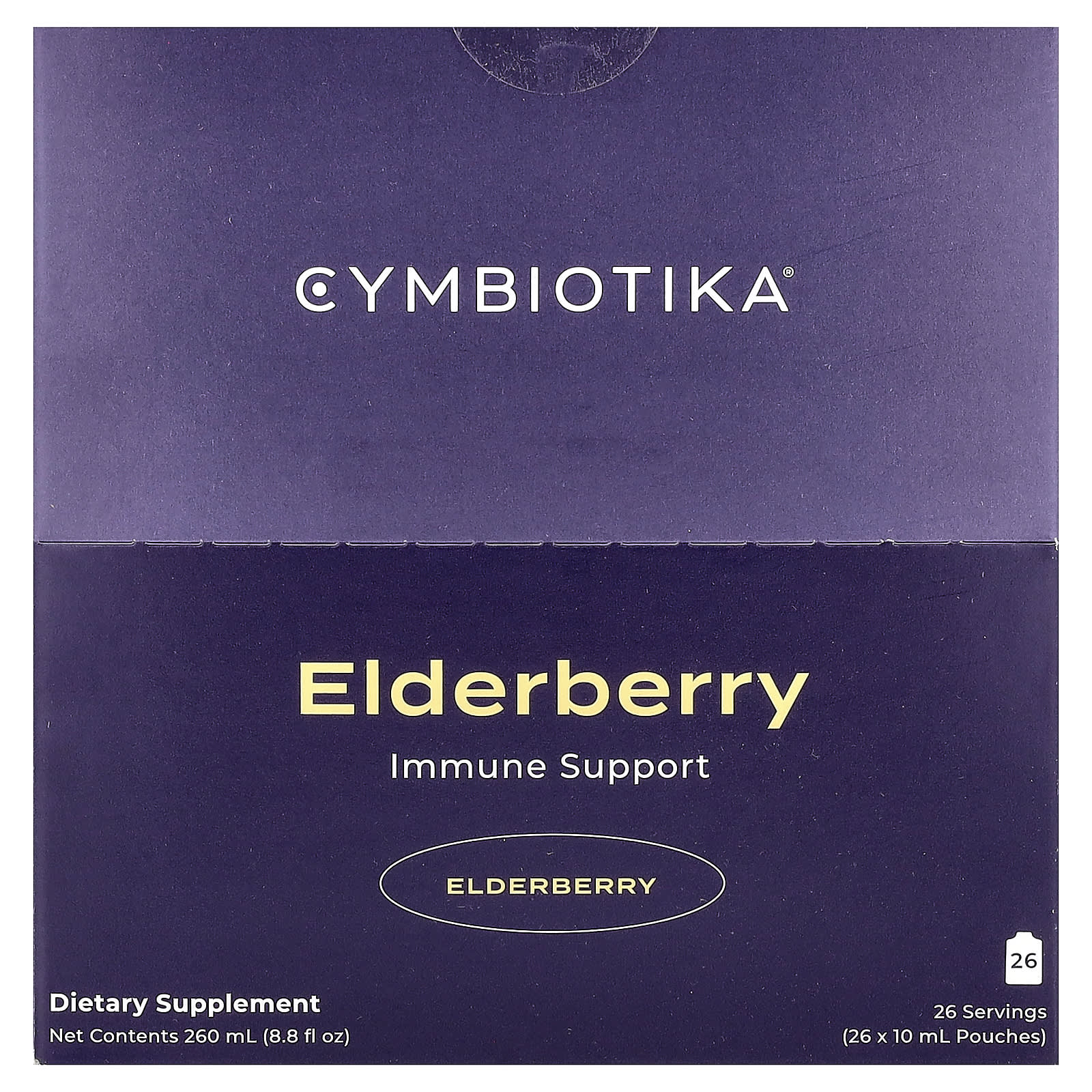 Boost Immune System with Cymbiotika Elderberry Support, 26 Pouches - Image 1