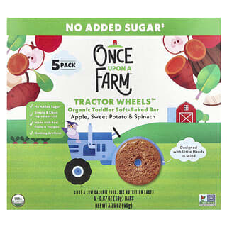 Once Upon A Farm Organic Toddler Bites: Apple, Sweet Potato & Spinach