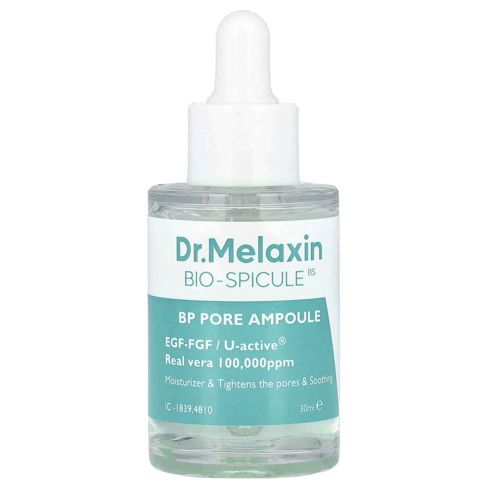 Dr.Melaxin Bio-Spicule Pore Ampoule 30ml Tightens Pores & Hydrates Skin - Image 1