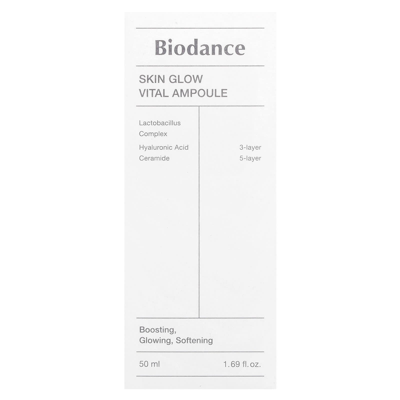 Biodance Skin Glow Vital Ampoule for Brighter, Softer Skin - Image 2