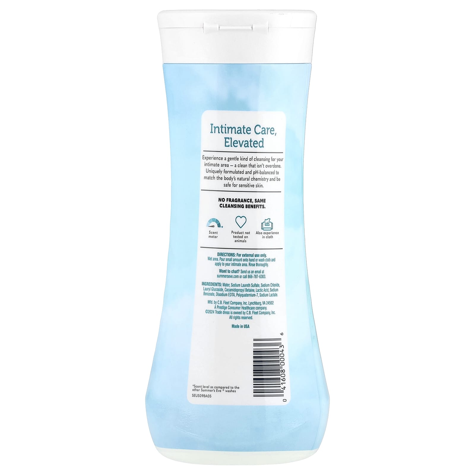 Summer's Eve, 7 in 1™ pH-Balanced Cleansing Wash, Fragrance Free, 15 fl oz (444 ml) - Image 2