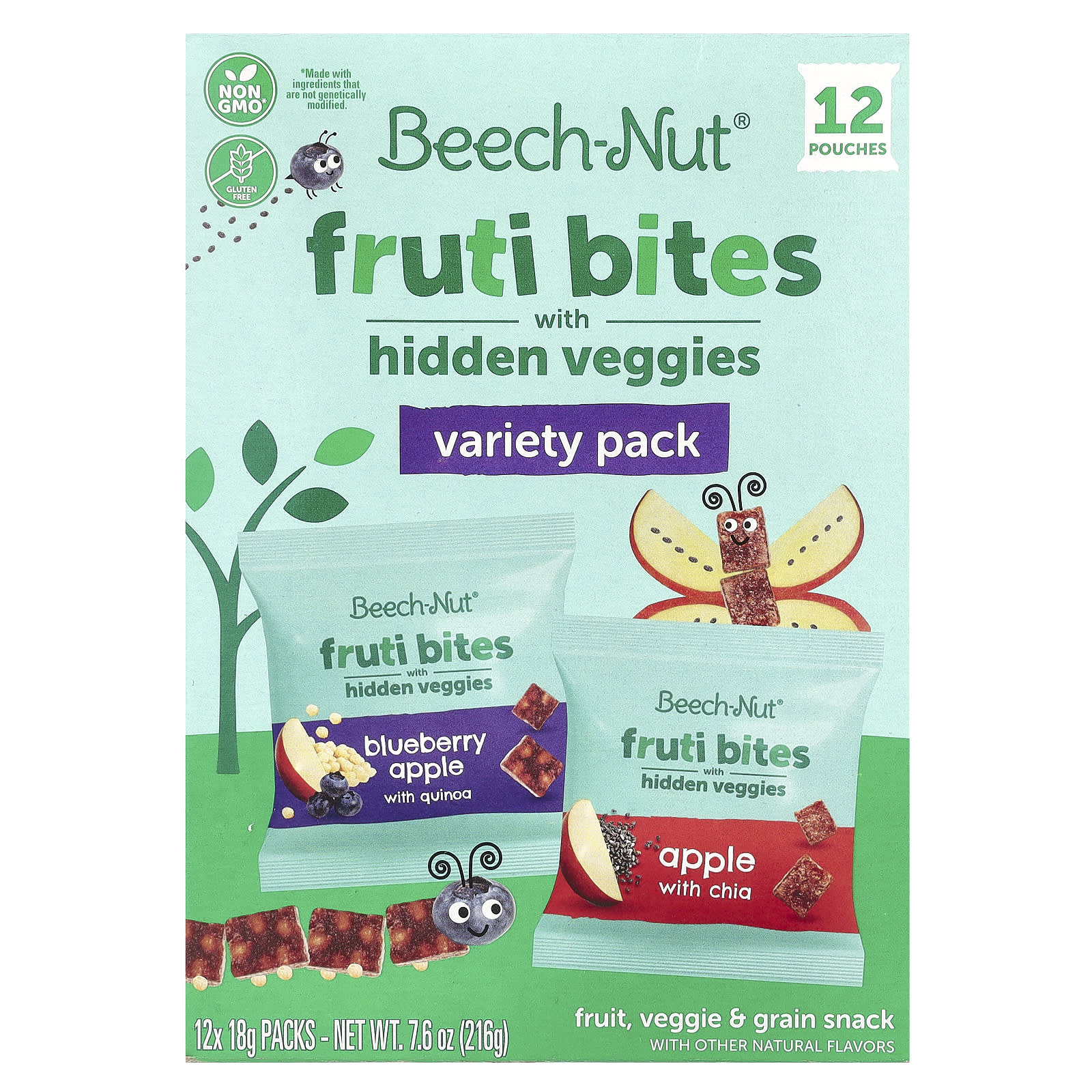 Beech-Nut Fruti Bites with Hidden Veggies Variety Pack - Image 1