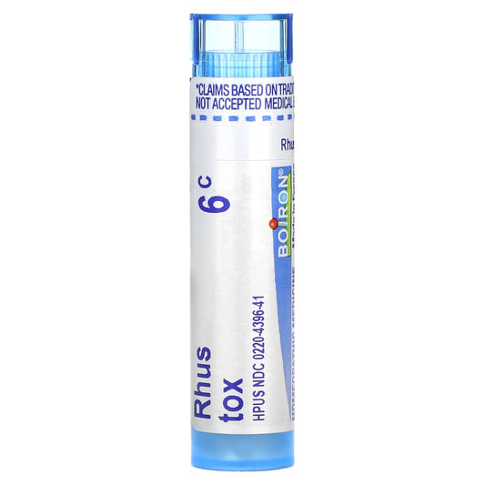 Boiron Rhus Tox 6C for Joint Pain Relief - 80 Pellets - Image 1