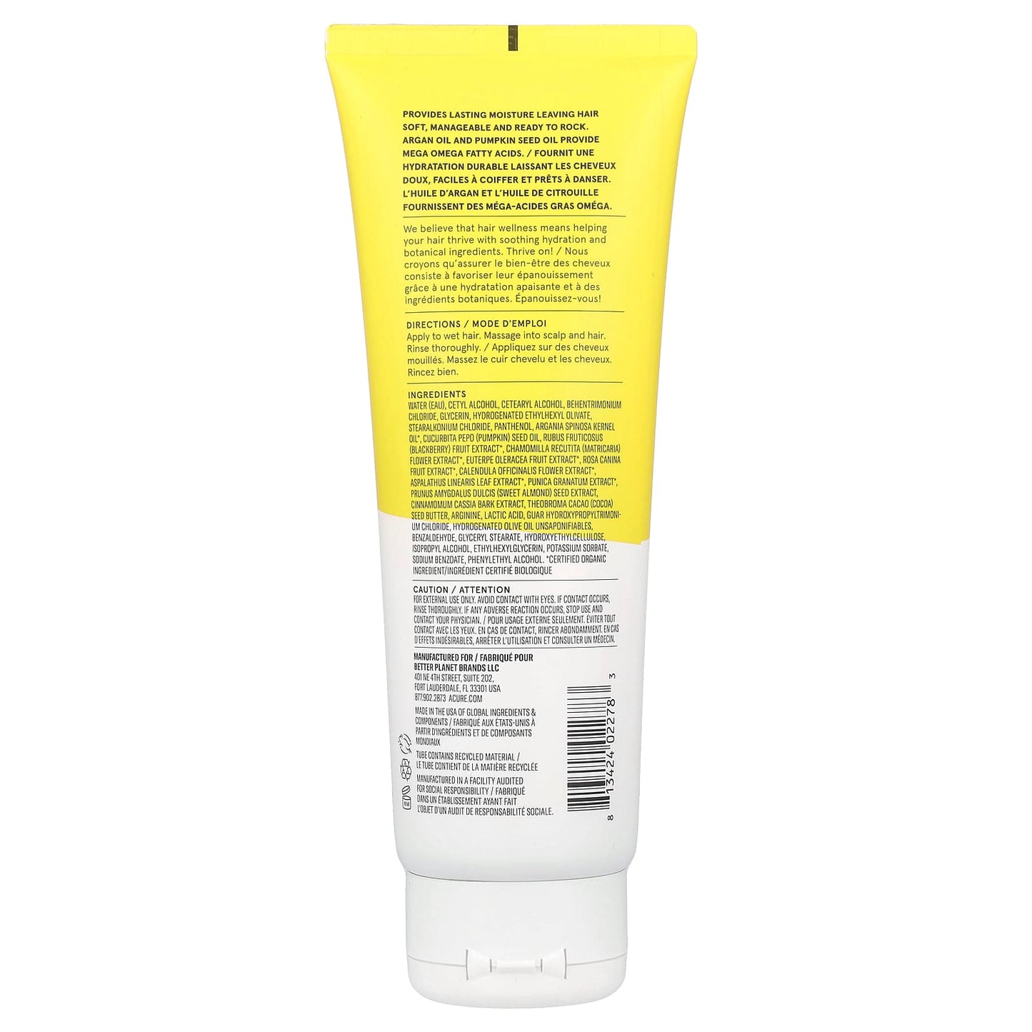 Ultra Hydrating Conditioner with Argan Oil & Pumpkin Seed Oil - 8fl oz (236ml) - Image 2