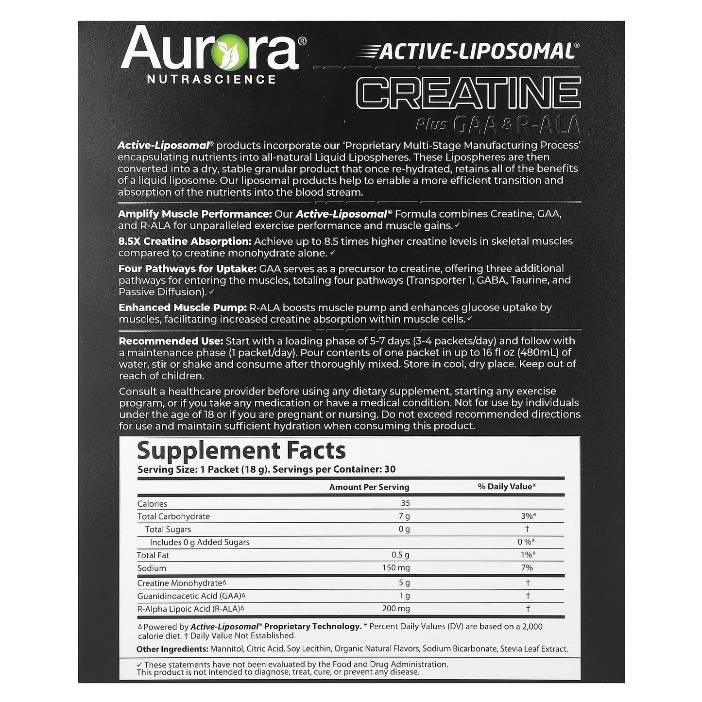 Unlock Peak Performance with Aurora Nutrascience Creatine - Image 2
