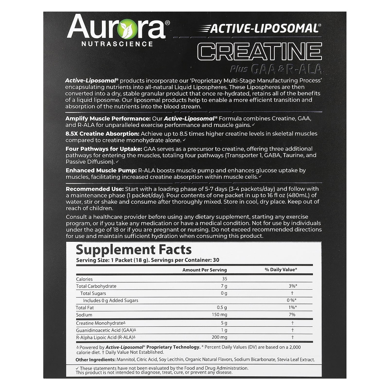 Unlock Peak Performance with Aurora Nutrascience Creatine - Image 2