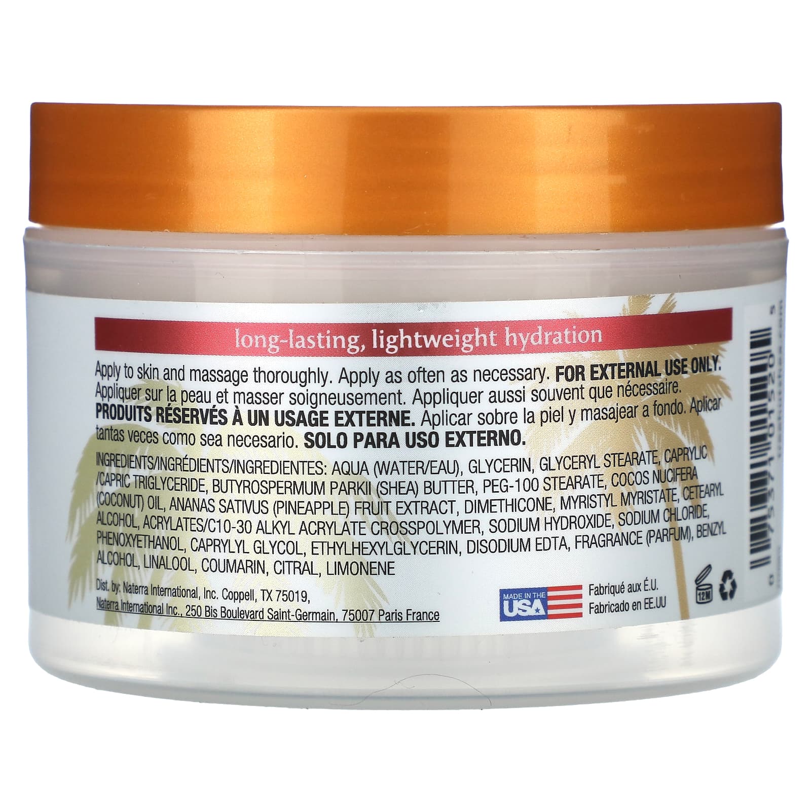 Tree Hut, Whipped Shea Body Butter, Coco Colada, 8.4 oz (240 g) - Image 2