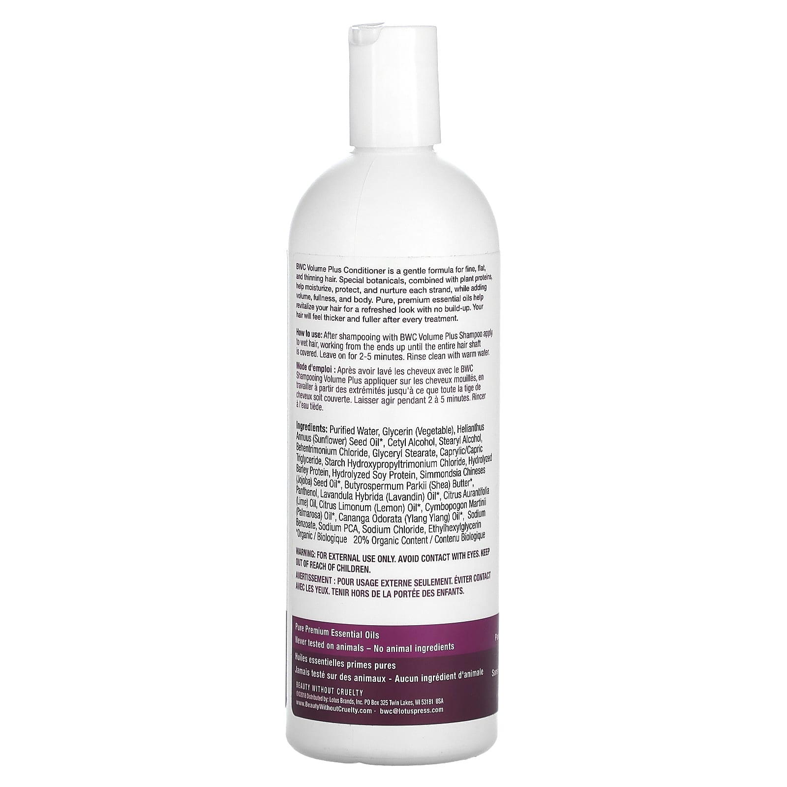 Volume Plus Conditioner for Fine Hair | Cruelty-Free & Vegan - Image 2