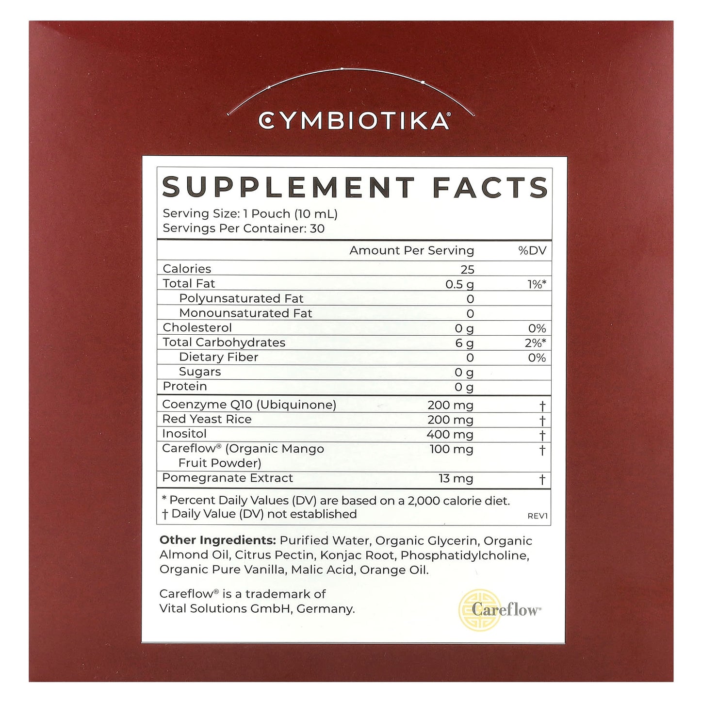 Cymbiotika Heart Health Supplements with CoQ10 & Inositol, 30 Sachets - Image 2