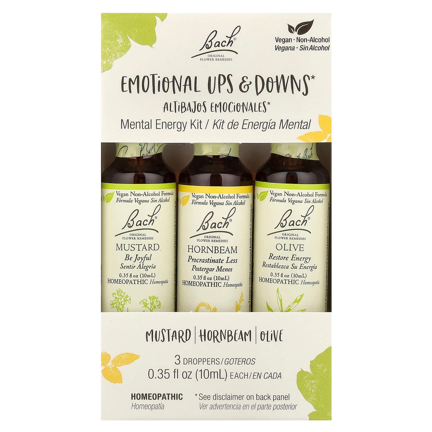 Bach Original Flower Remedies Mental Energy Kit - Emotional Balance & Energy - Image 2