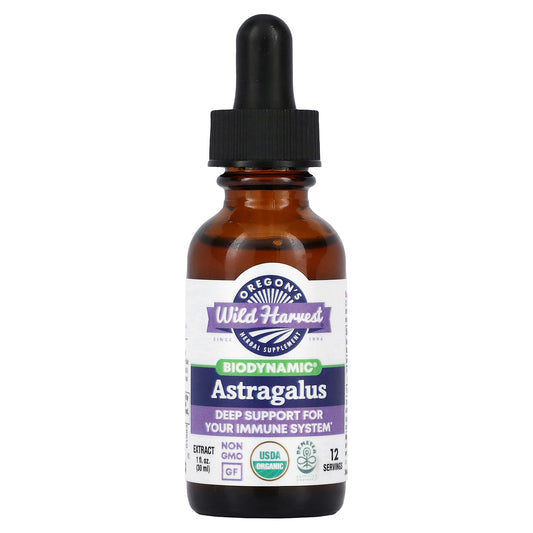 Oregon's Wild Harvest, Biodynamic, Astragalus, 1 fl oz (30 ml) (2,465 mg per Serving) - Image 1