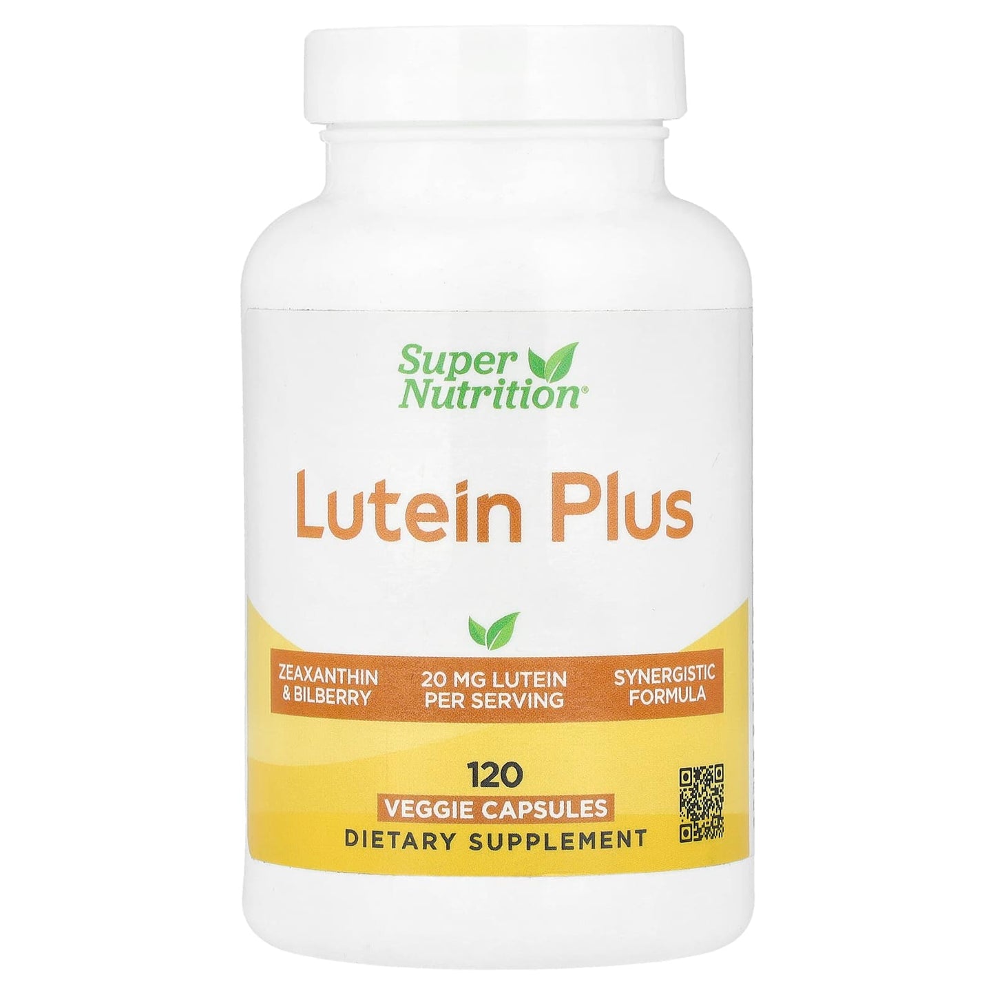 Lutein Plus with Bilberry & Zeaxanthin for Eye Health - 120 Capsules - Image 1