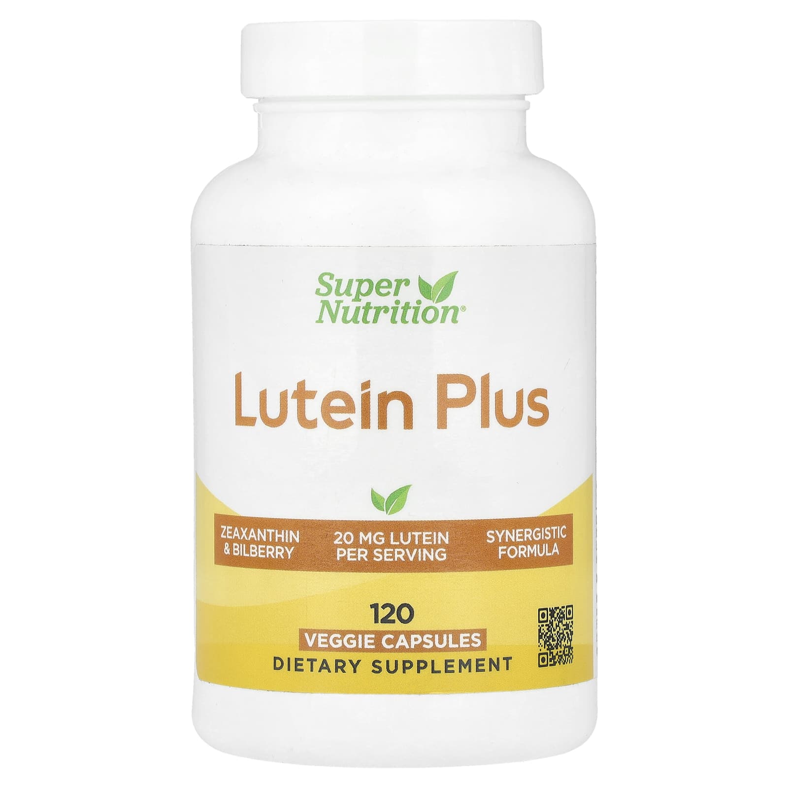 Lutein Plus with Bilberry & Zeaxanthin for Eye Health - 120 Capsules - Image 1