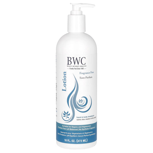 Cruelty-Free Hand & Body Lotion, Fragrance Free, 16 fl oz - Image 1