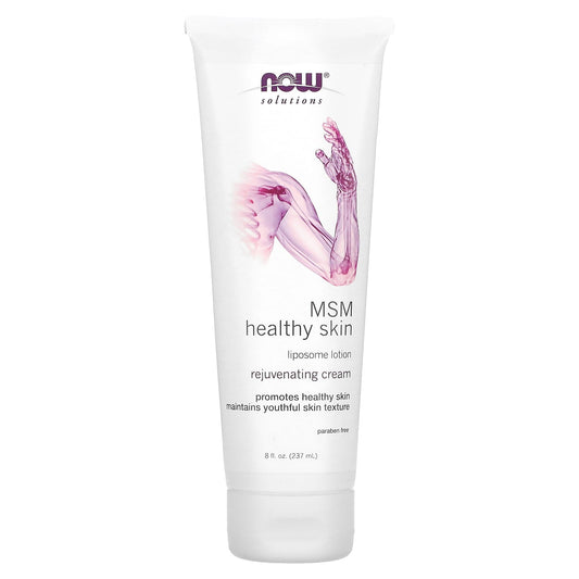 NOW Foods, Solutions, MSM Healthy Skin, Liposome Lotion, 8 fl oz (237 ml) - Image 1
