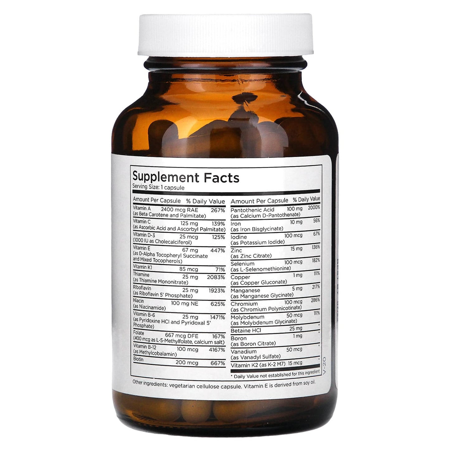 Metabolic Maintenance, The Big One with Iron, 90 Capsules - Image 2