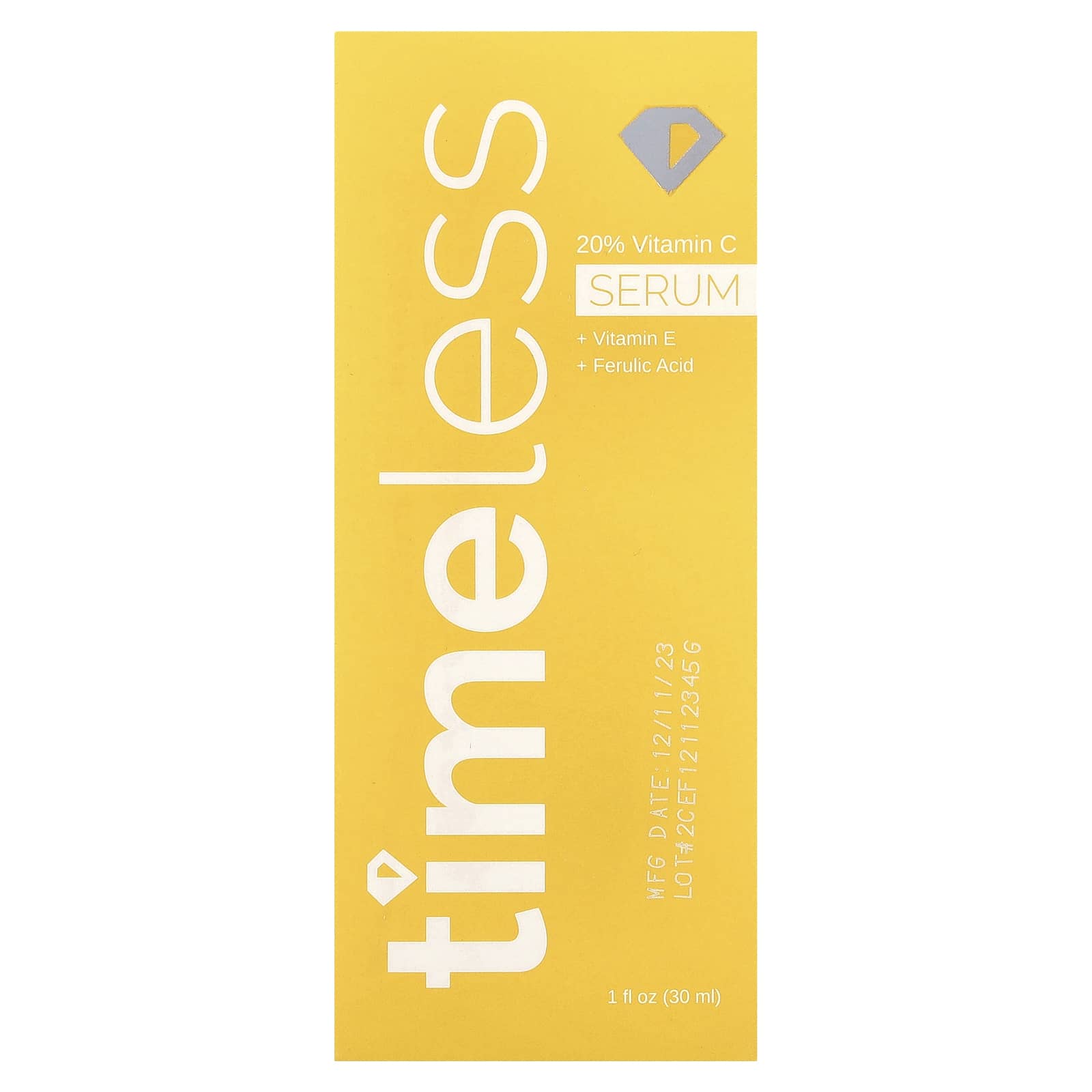 Timeless Skin Care, 20% Vitamin C Serum , 1 fl oz (30 ml) - Image 2