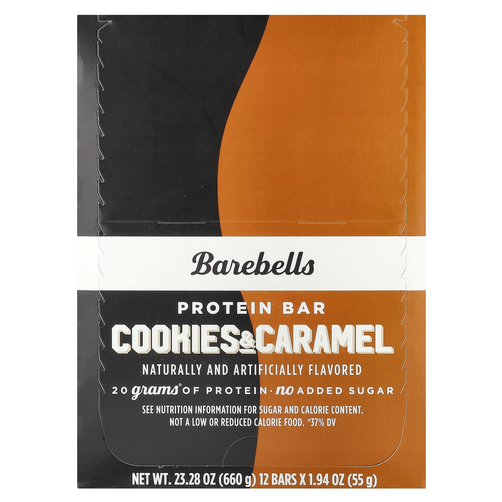Cookies & Caramel Protein Bars by Barebells, 20g Protein, No Sugar - Image 1