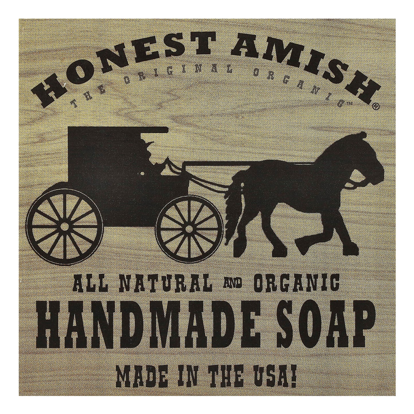 Naturally Effective Fisherman's Licorice Bar Soap by Honest Amish - Image 1