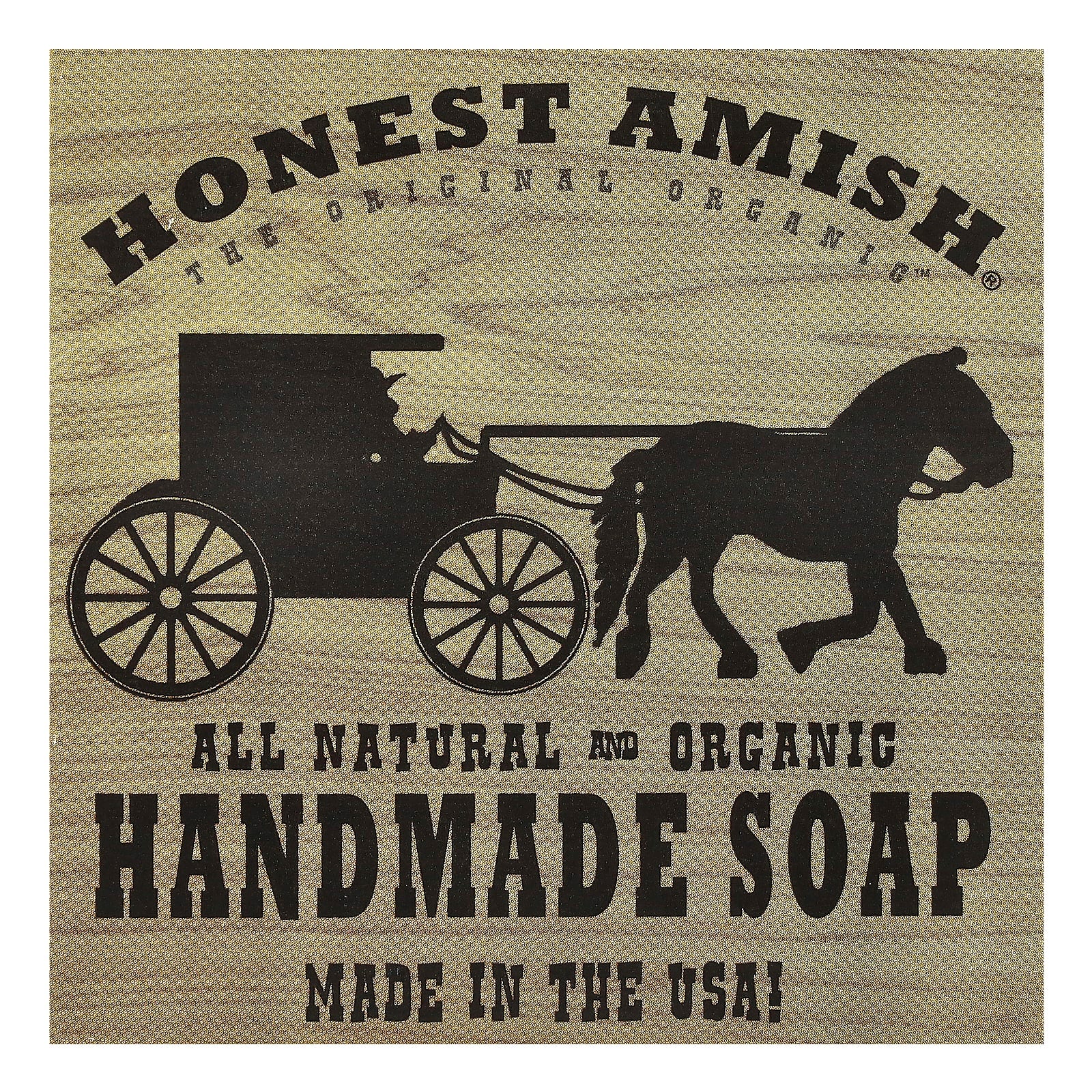 Naturally Effective Fisherman's Licorice Bar Soap by Honest Amish - Image 1