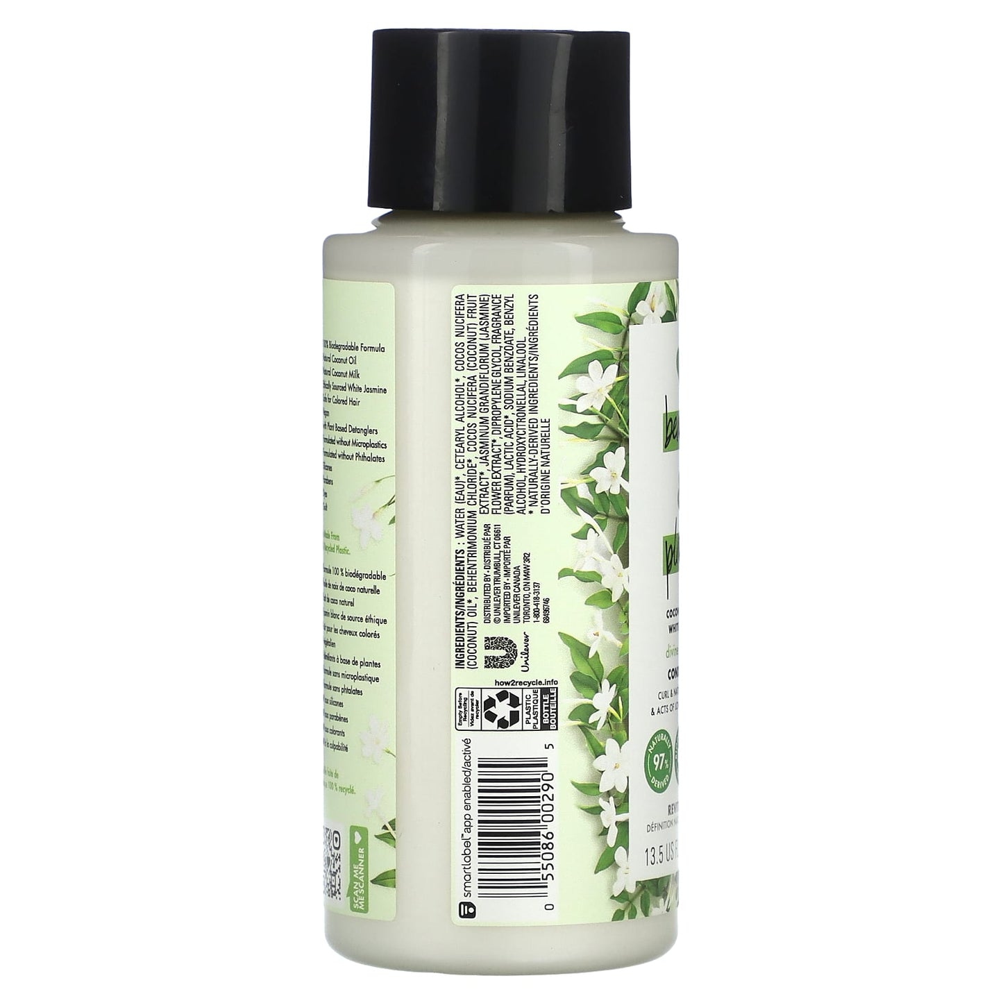Love Beauty and Planet, Divine Definition Conditioner, Coconut Milk & White Jasmine, 13.5 fl oz (400 ml) - Image 2