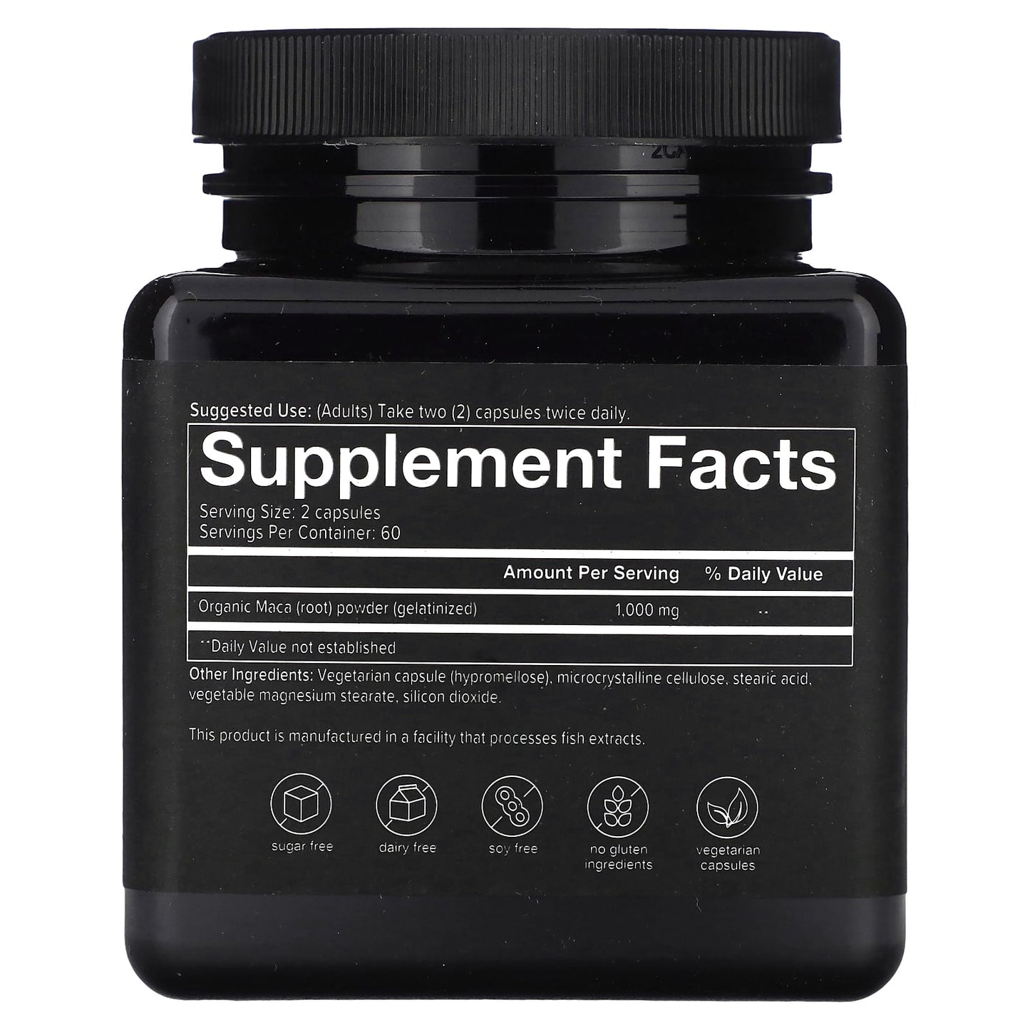 Youtheory, Men, Maca, 120 Veg Caps (500 mg Per Capsule) - Image 2