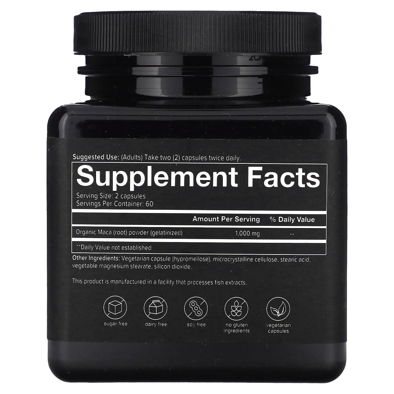 Youtheory, Men, Maca, 120 Veg Caps (500 mg Per Capsule) - Image 2