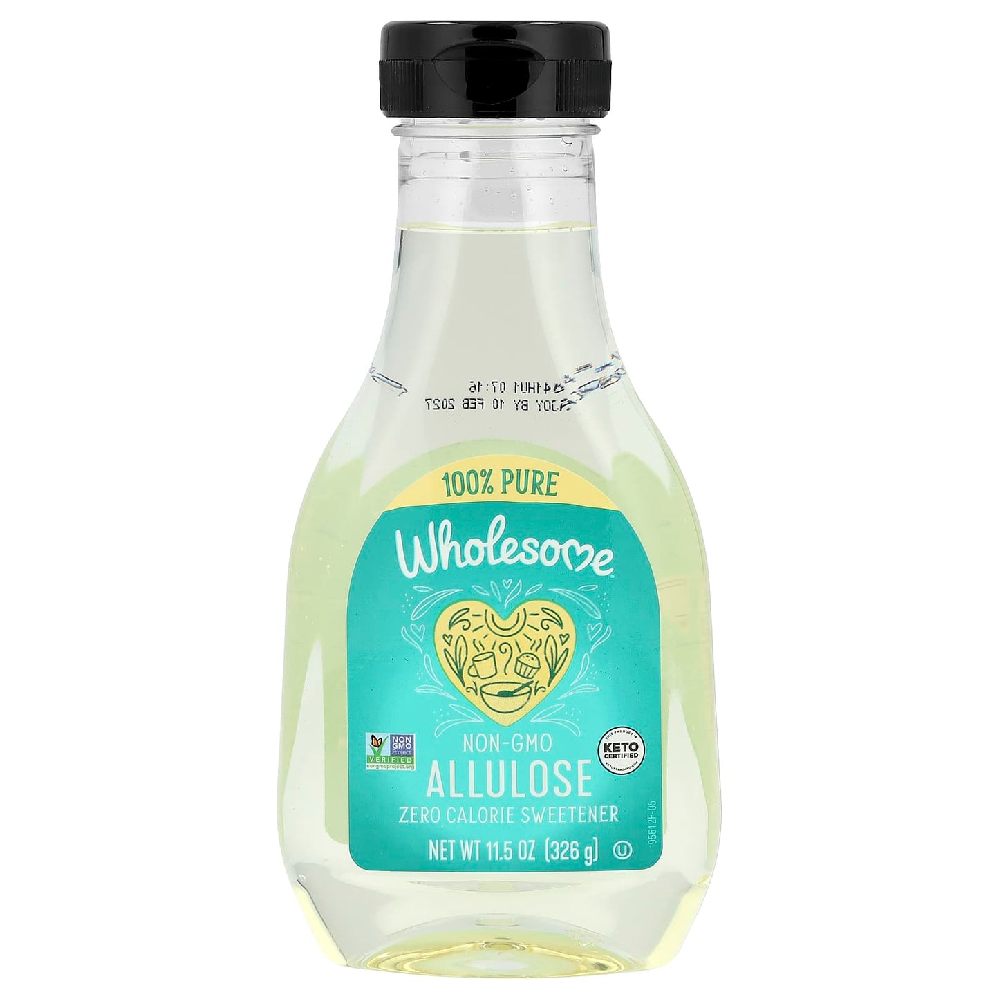 Wholesome Sweeteners, Allulose, Zero Calorie Liquid Sweetener, 11.5 oz (326 g) - Image 1