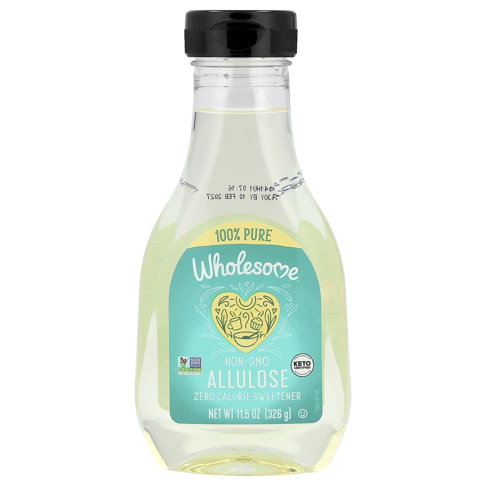 Wholesome Sweeteners, Allulose, Zero Calorie Liquid Sweetener, 11.5 oz (326 g) - Image 1