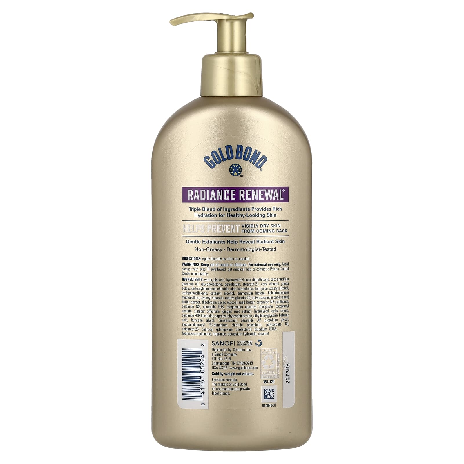 Gold Bond Radiance Renewal Hydrating Lotion, 14 oz - Normal to Dry Skin - Image 2