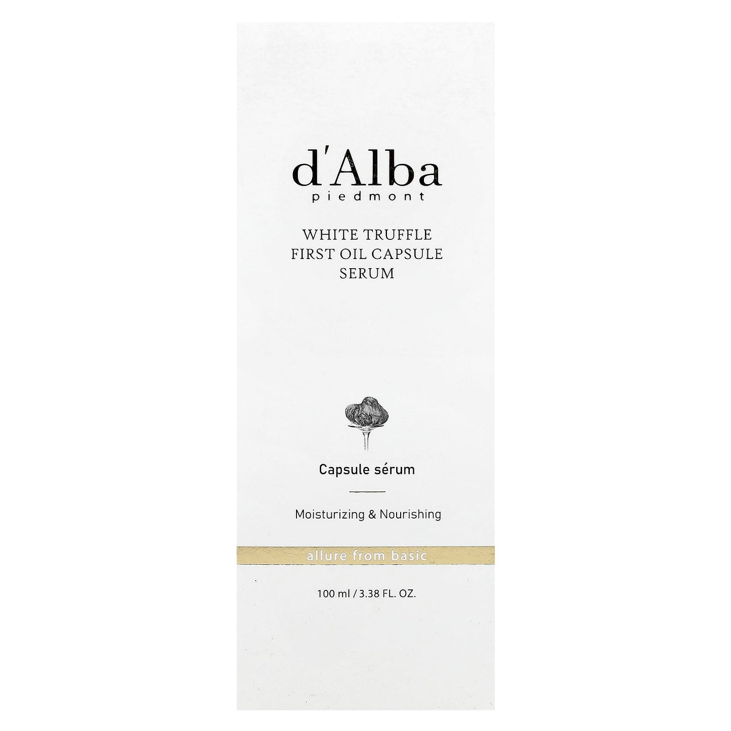 d'Alba White Truffle First Oil Capsule Serum for Nourished Skin - Image 2