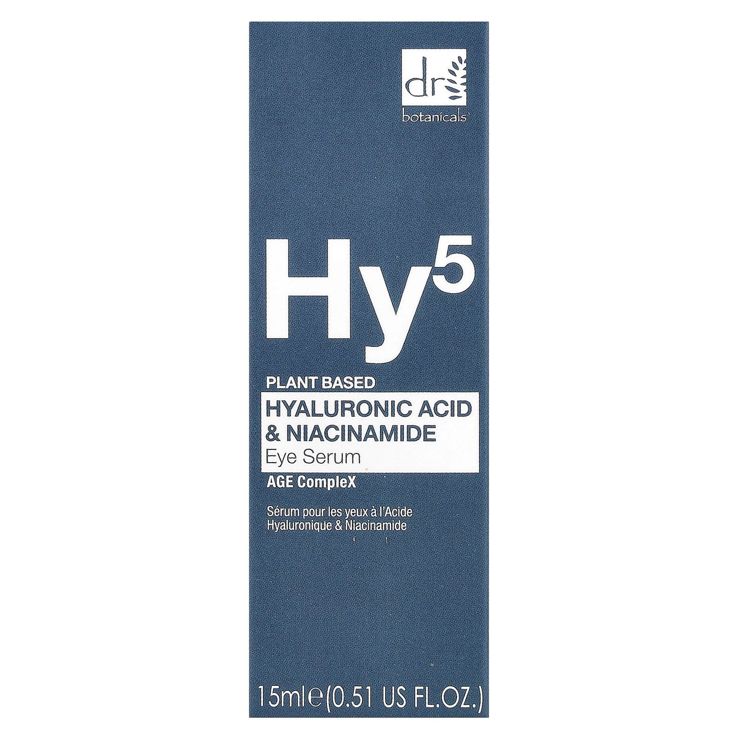 Dr. Botanicals Hyaluronic Acid & Niacinamide Eye Serum for Wrinkle Reduction, 0.51 fl oz - Image 2