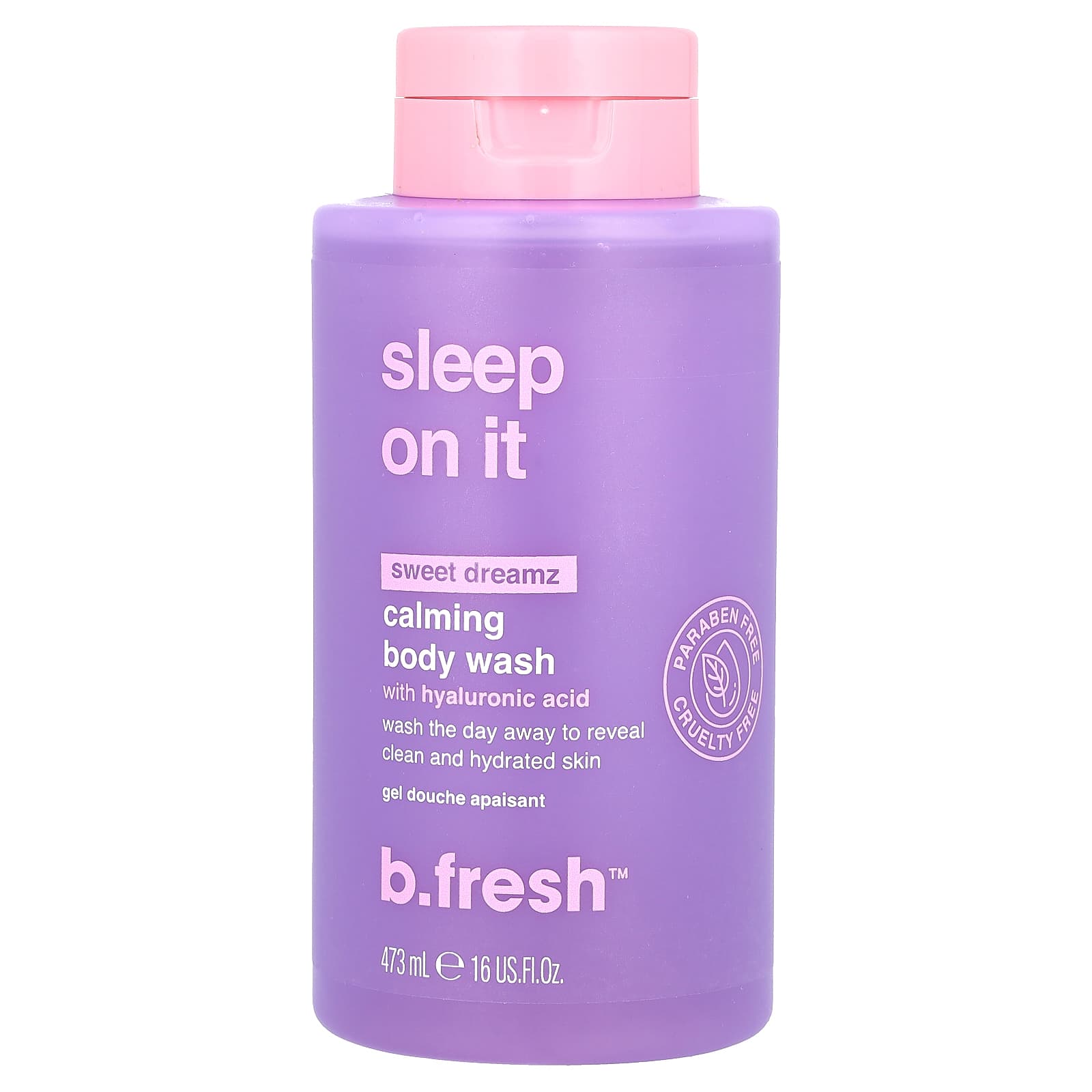Calming Body Wash for Sleep - Hydrating Lavender Vanilla, 16 fl oz - Image 1