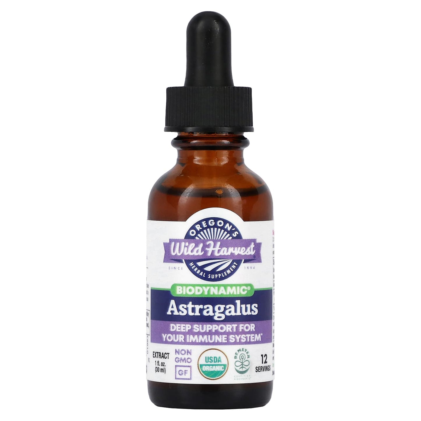 Oregon's Wild Harvest, Biodynamic, Astragalus, 1 fl oz (30 ml) (2,465 mg per Serving) - Image 1