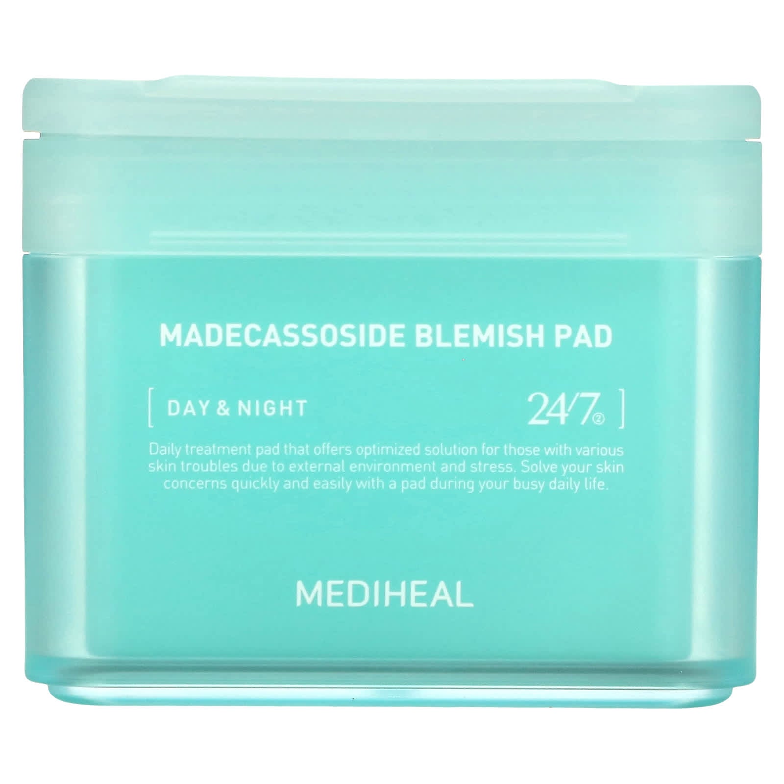 MEDIHEAL, Madecassoside Blemish Pad, 100 Pads, 5.74 fl oz (170 ml) - Image 1