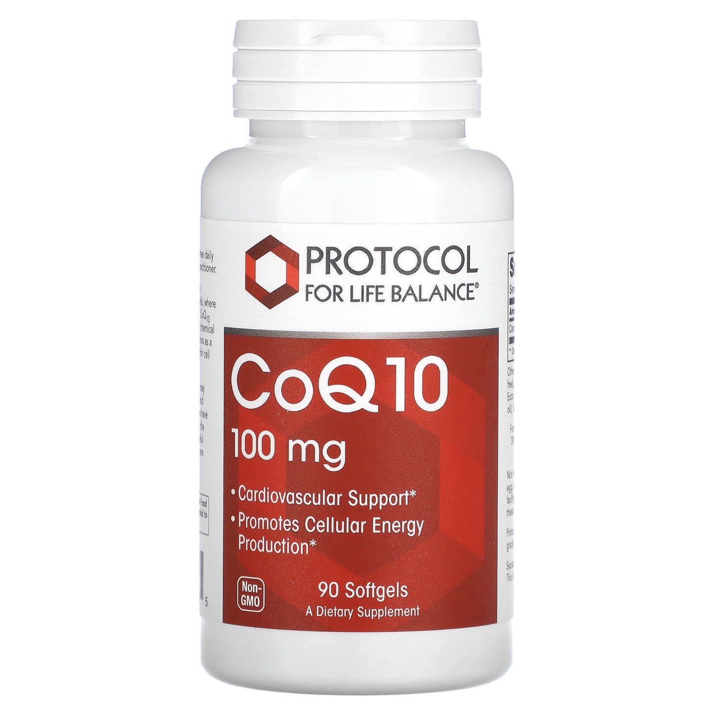 Protocol for Life Balance, CoQ10, 100 mg, 90 Softgels - Image 1