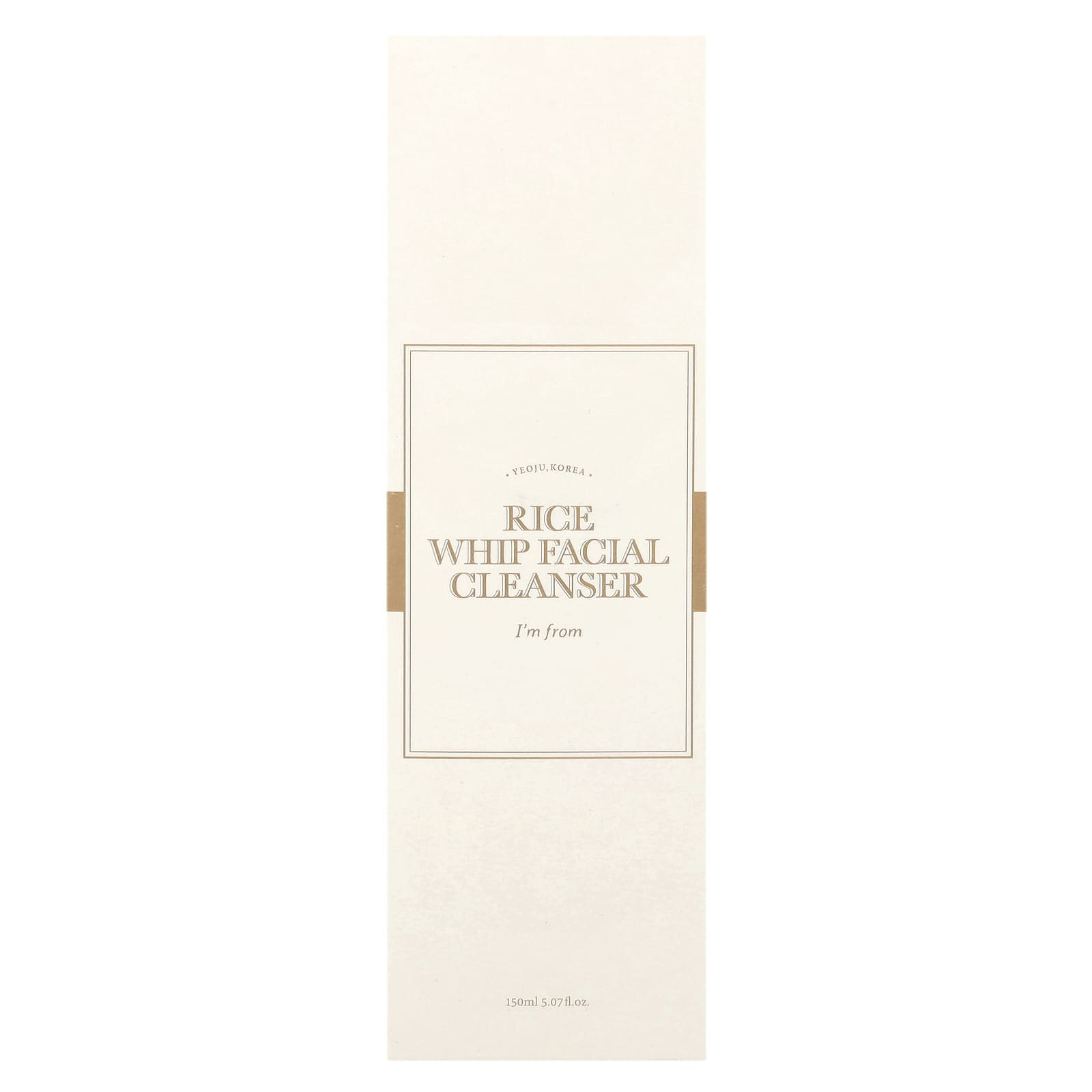 I'm From Rice Whip Facial Cleanser - Gentle, Moisturizing Rice Cleanser - Image 2