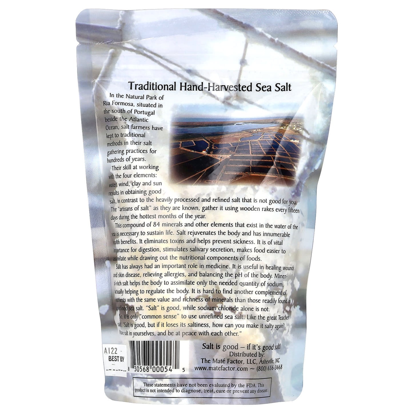 Mate Factor, Sal do Mar, Unrefined Sea Salt, 16 oz (454 g) - Image 2