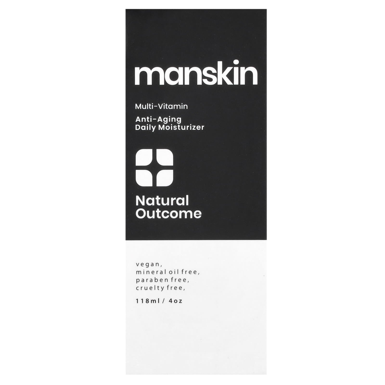 Natural Outcome, Man Skin, Anti-Aging Daily Moisturizer, 4 oz (118 ml) - Image 2